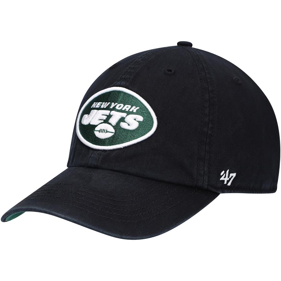 New York Jets '47 Franchise Logo Fitted Hat - Black