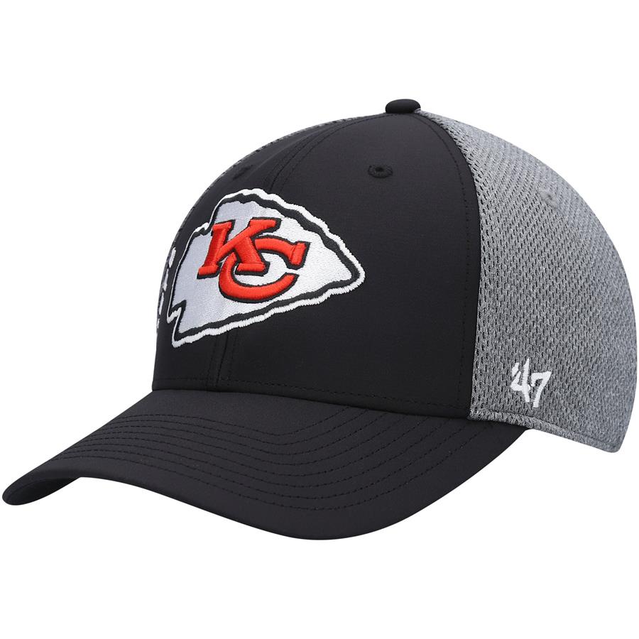 Kansas City Chiefs '47 Wycliff Contender Flex Hat - Black