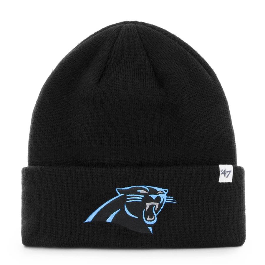 Carolina Panthers '47 Secondary Basic Cuffed Knit Hat - Black