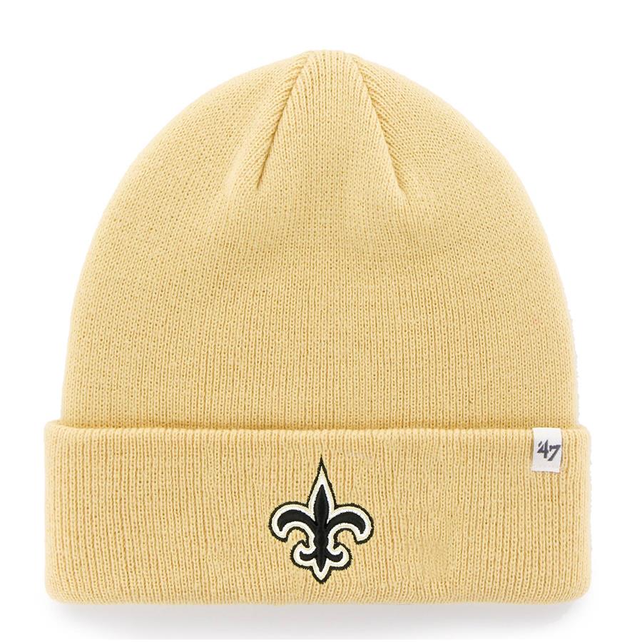 New Orleans Saints '47 Secondary Basic Cuffed Knit Hat - Gold