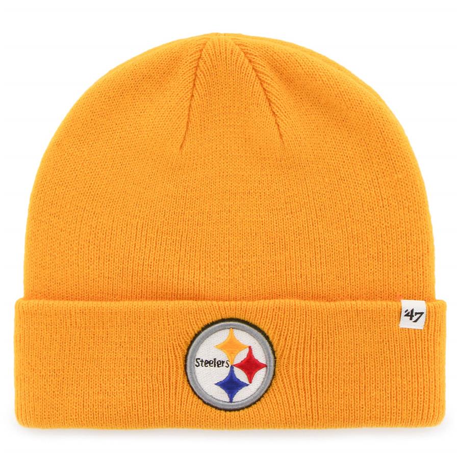 Pittsburgh Steelers '47 Secondary Basic Cuffed Knit Hat - Gold
