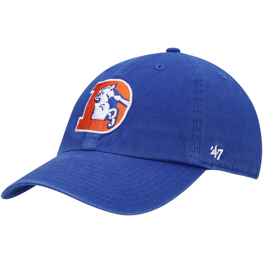 Denver Broncos '47 Clean Up Legacy Adjustable Hat - Royal