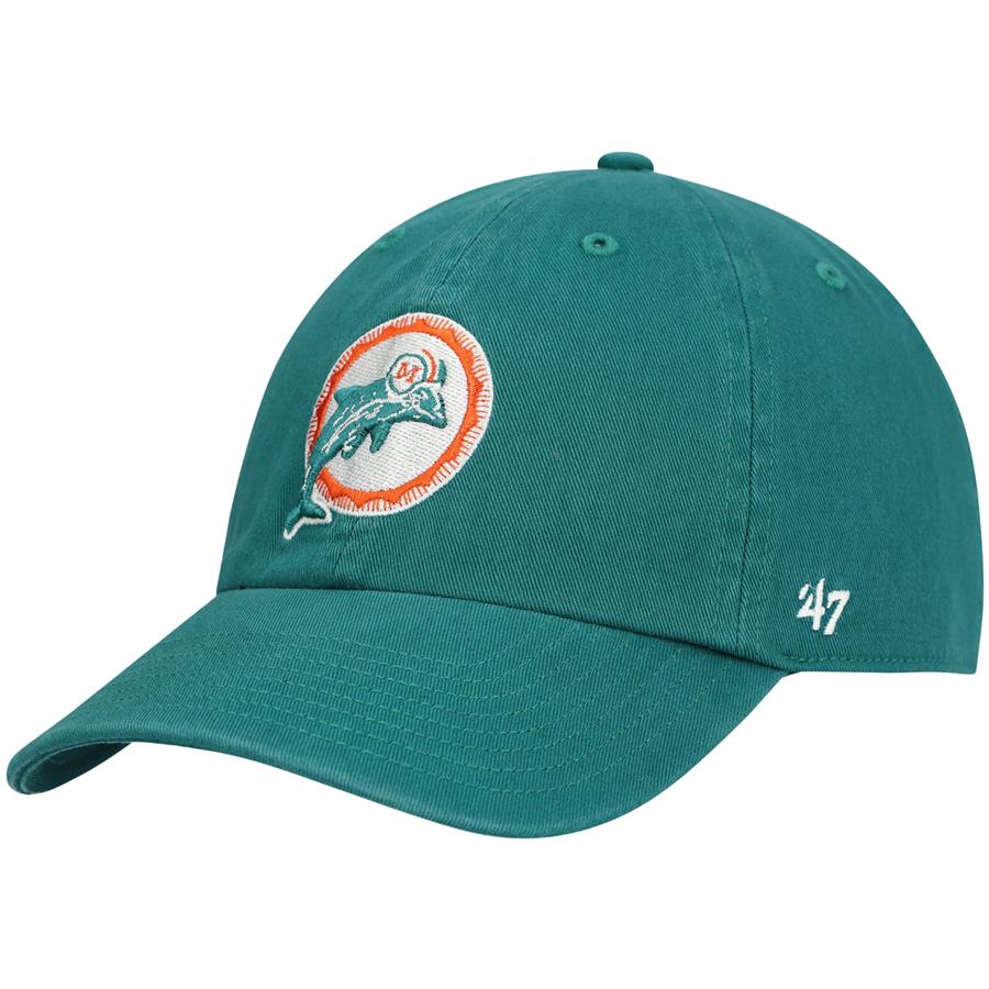 Miami Dolphins '47 Clean Up Legacy Adjustable Hat - Teal