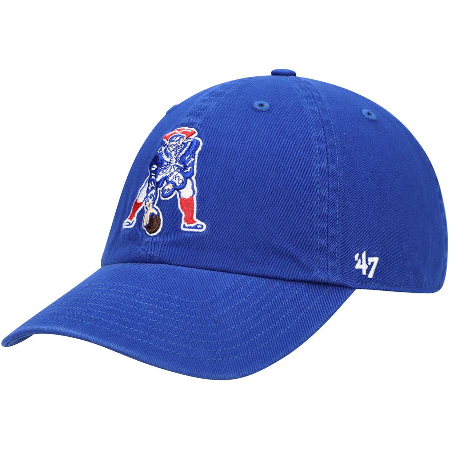 New England Patriots '47 Clean Up Legacy Adjustable Hat - Royal