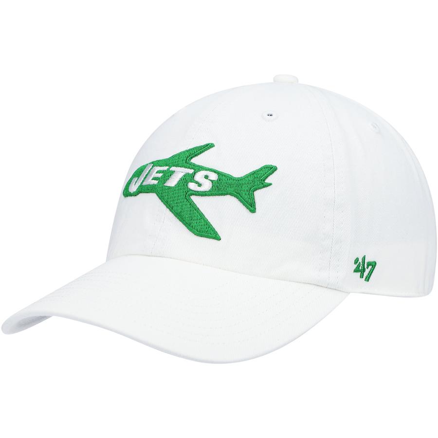 New York Jets '47 Clean Up Legacy Adjustable Hat - White