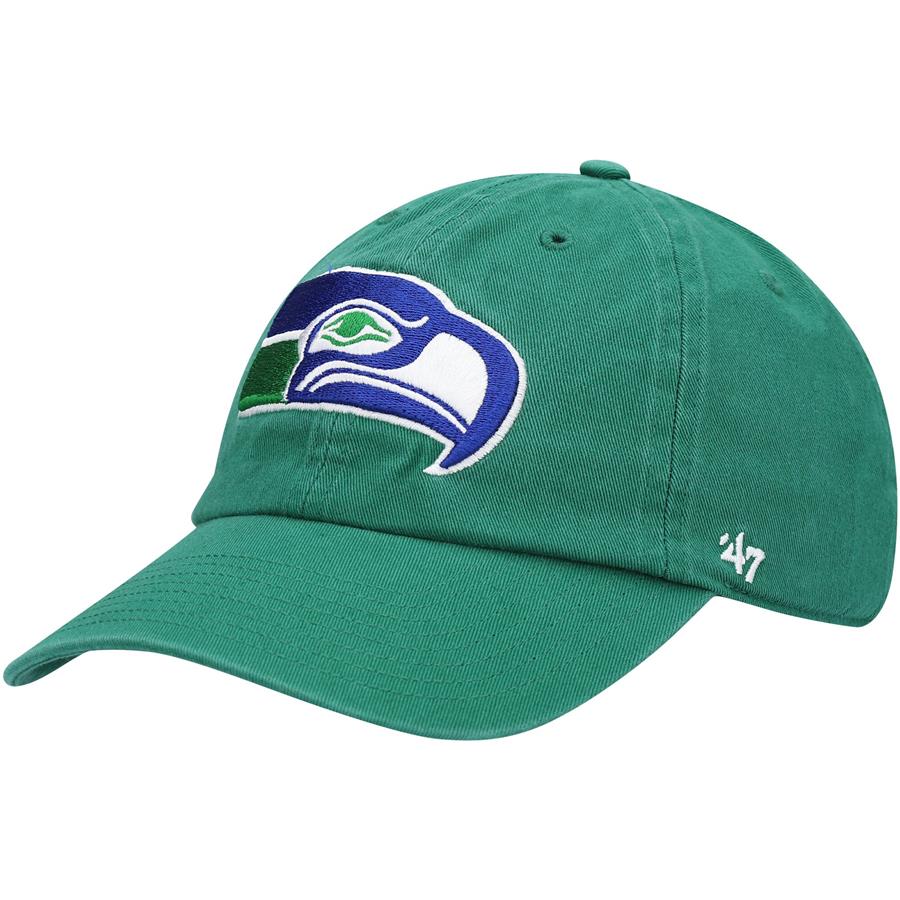 Seattle Seahawks '47 Clean Up Legacy Adjustable Hat - Kelly Green