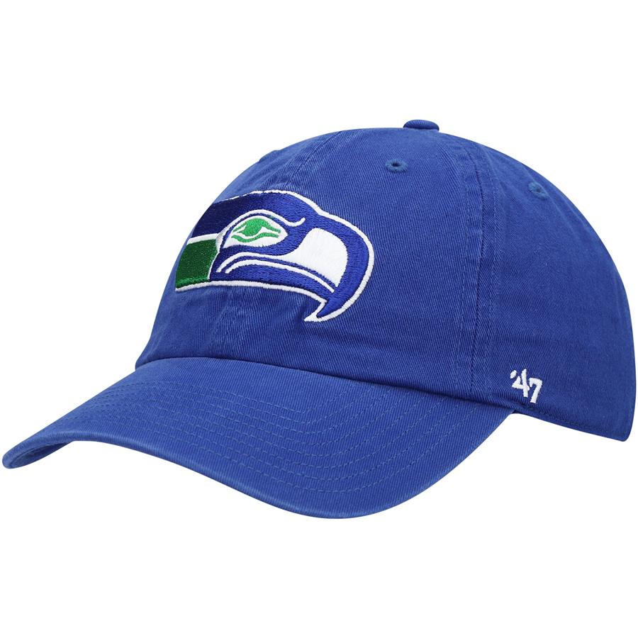 Seattle Seahawks '47 Clean Up Legacy Adjustable Hat - Royal