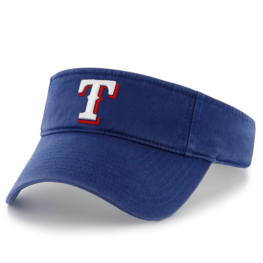 Texas Rangers '47 Clean Up Adjustable Visor - Royal
