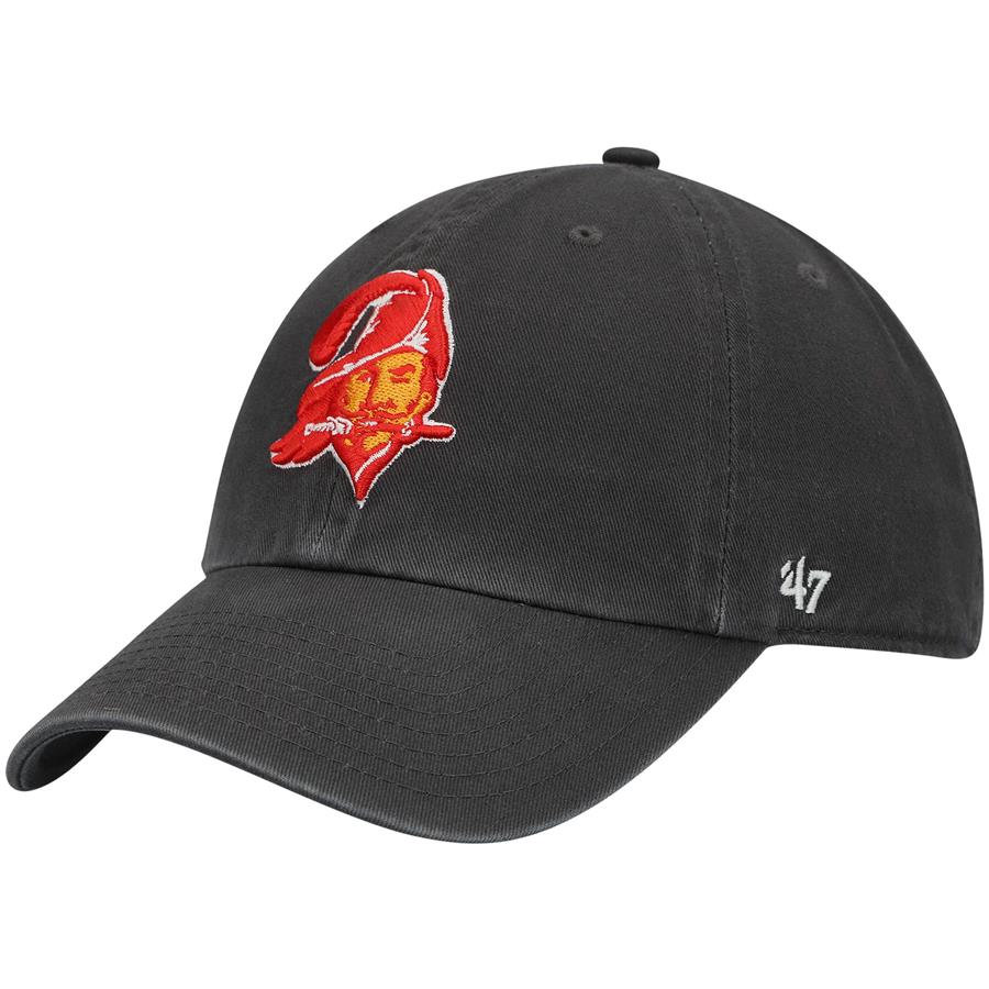 Tampa Bay Buccaneers '47 Clean Up Legacy Adjustable Hat - Charcoal