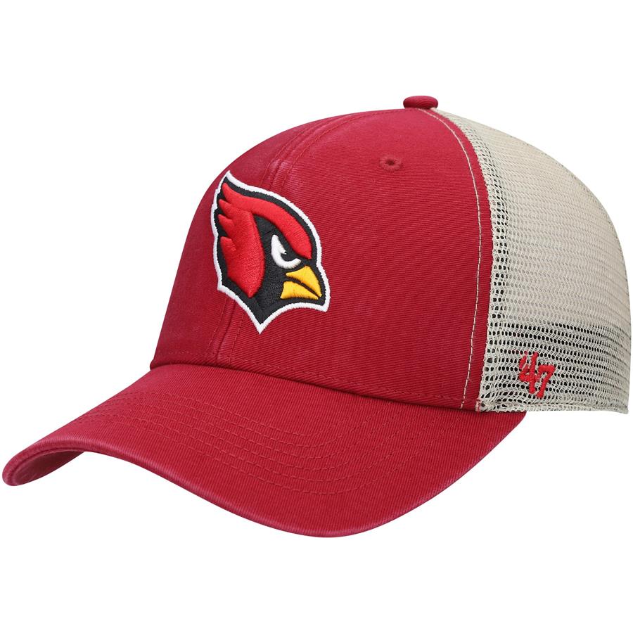 Arizona Cardinals '47 Flagship MVP Snapback Hat - Cardinal