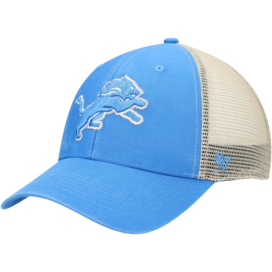 Detroit Lions '47 Flagship MVP Snapback Hat - Blue