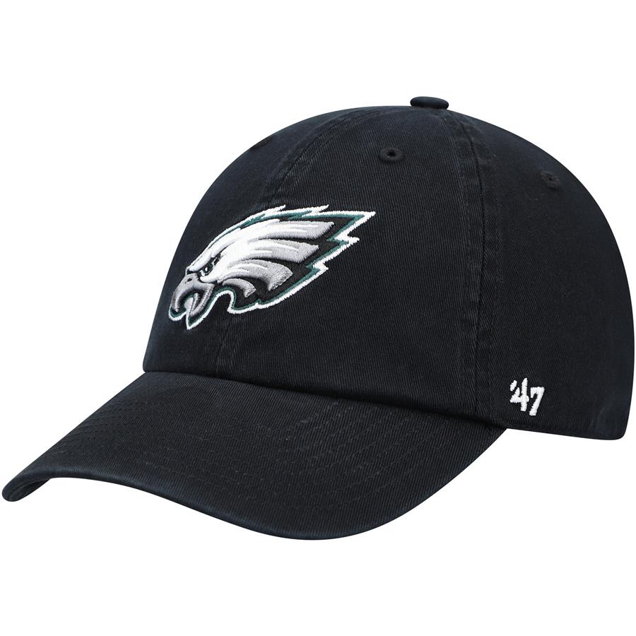Philadelphia Eagles '47 Secondary Clean Up Adjustable Hat - Black