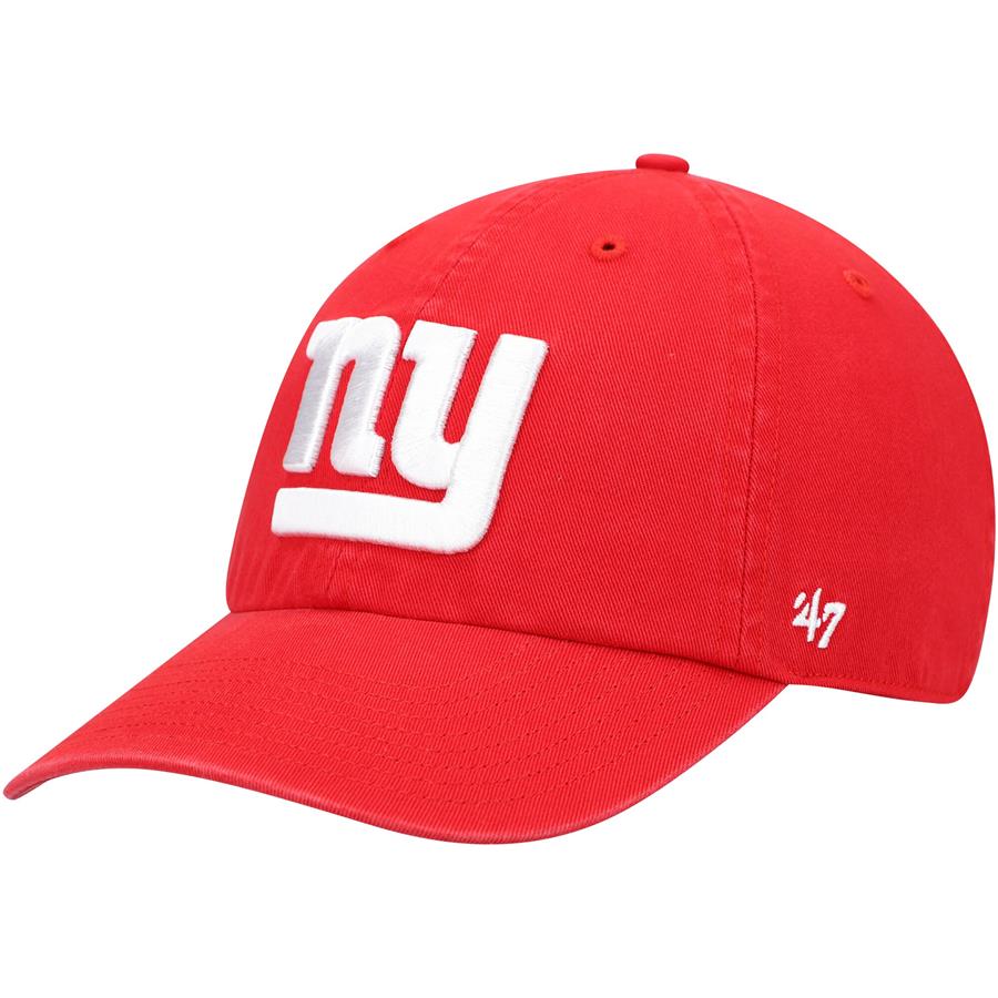 New York Giants '47 Secondary Clean Up Adjustable Hat - Red