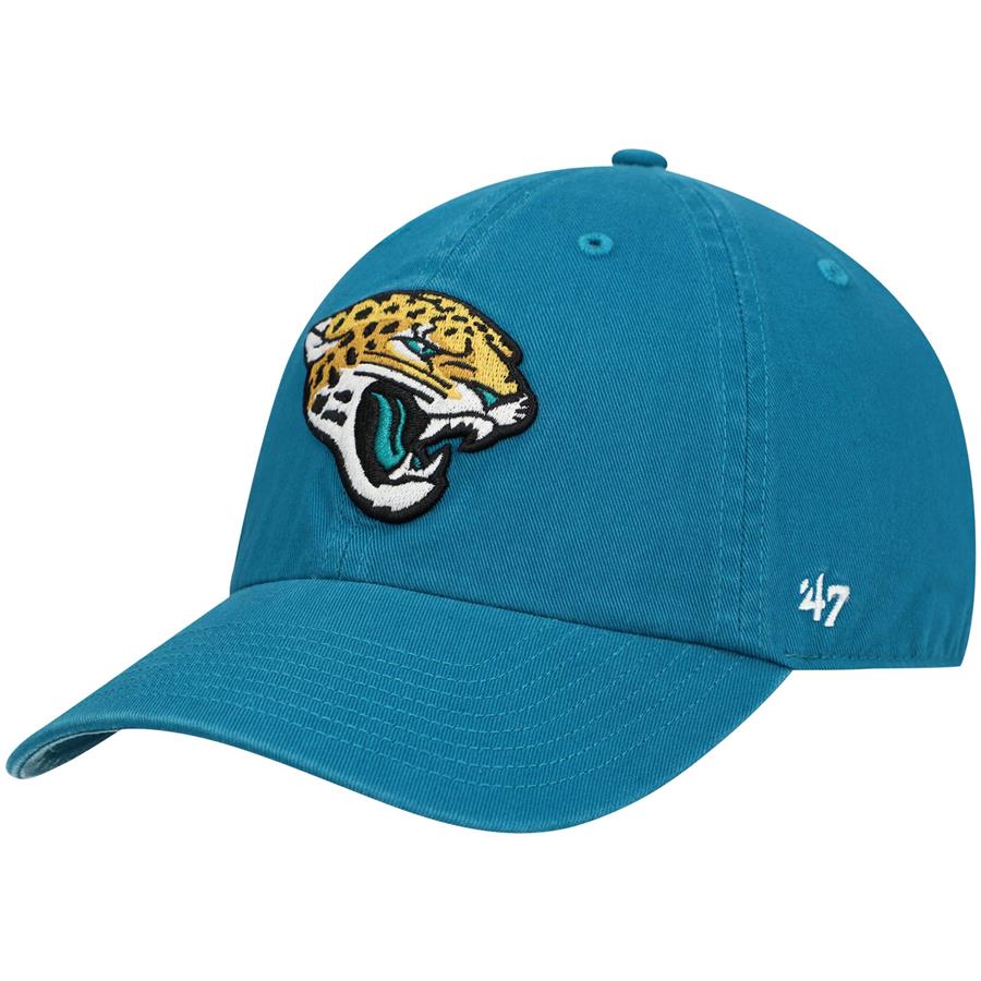 Jacksonville Jaguars '47 Secondary Clean Up Adjustable Hat - Teal