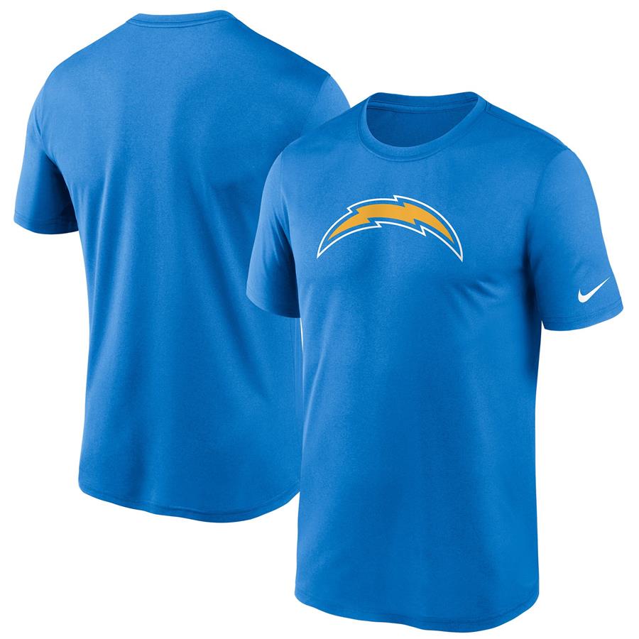 Футболка Los Angeles Chargers Nike Logo Essential Legend Performance (голубой)