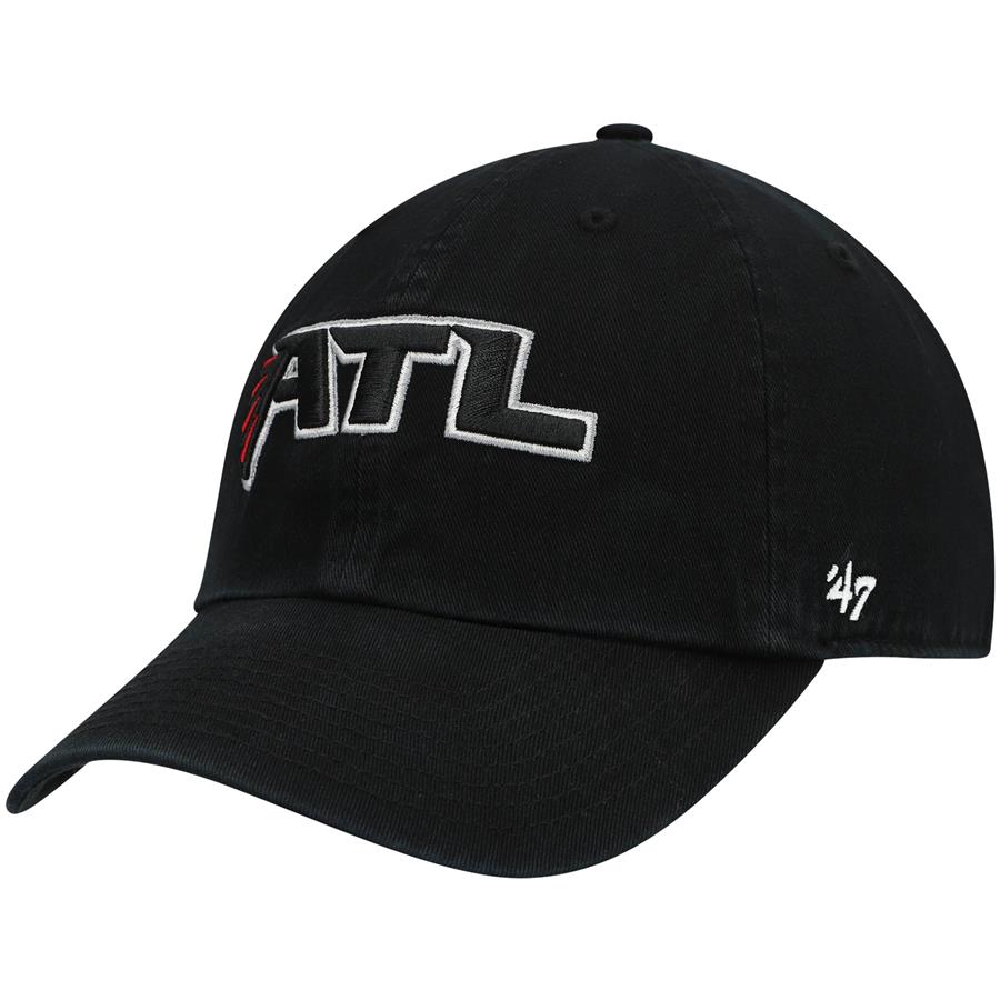 Atlanta Falcons '47 Clean Up Alternate Adjustable Hat - Black