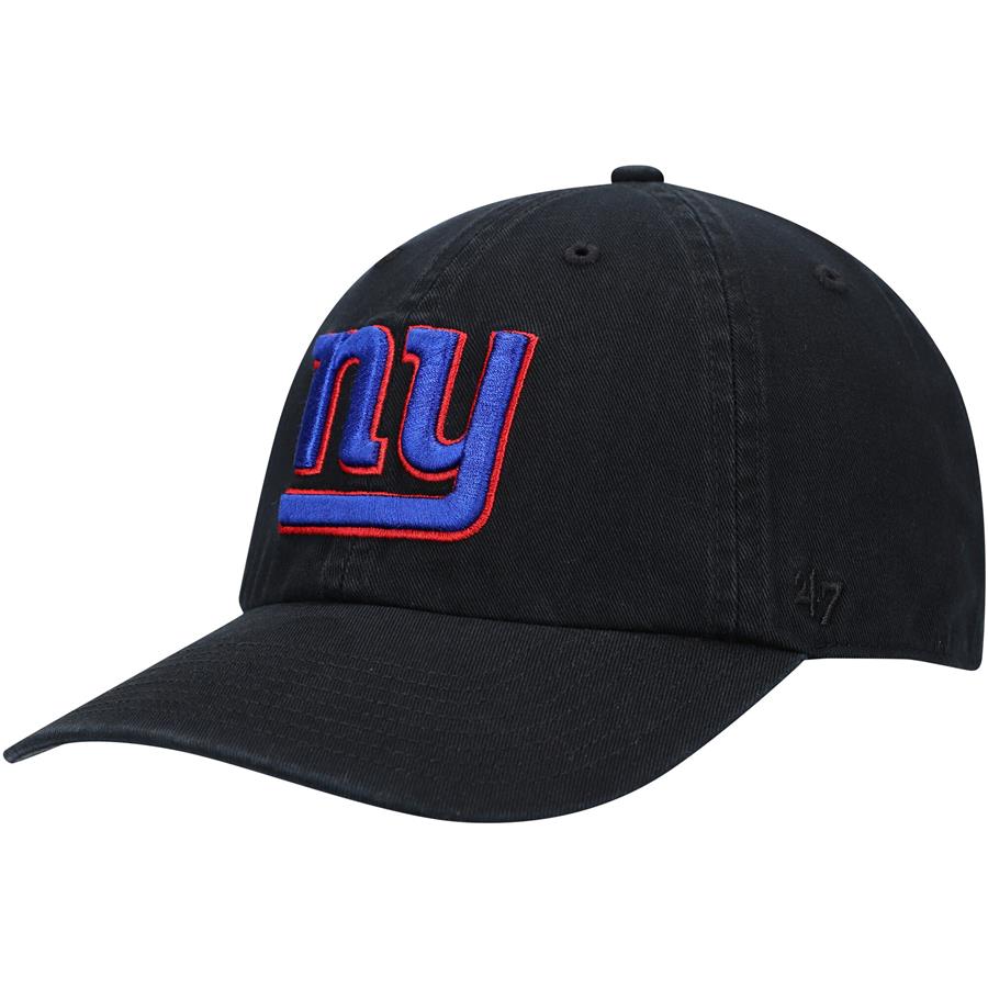 New York Giants '47 Clean Up Alternate Adjustable Hat - Black