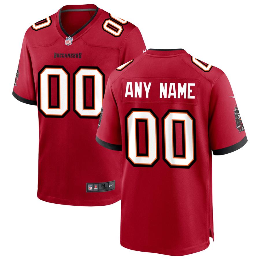 Nike Tampa Bay Buccaneers Custom Game Jersey - Red