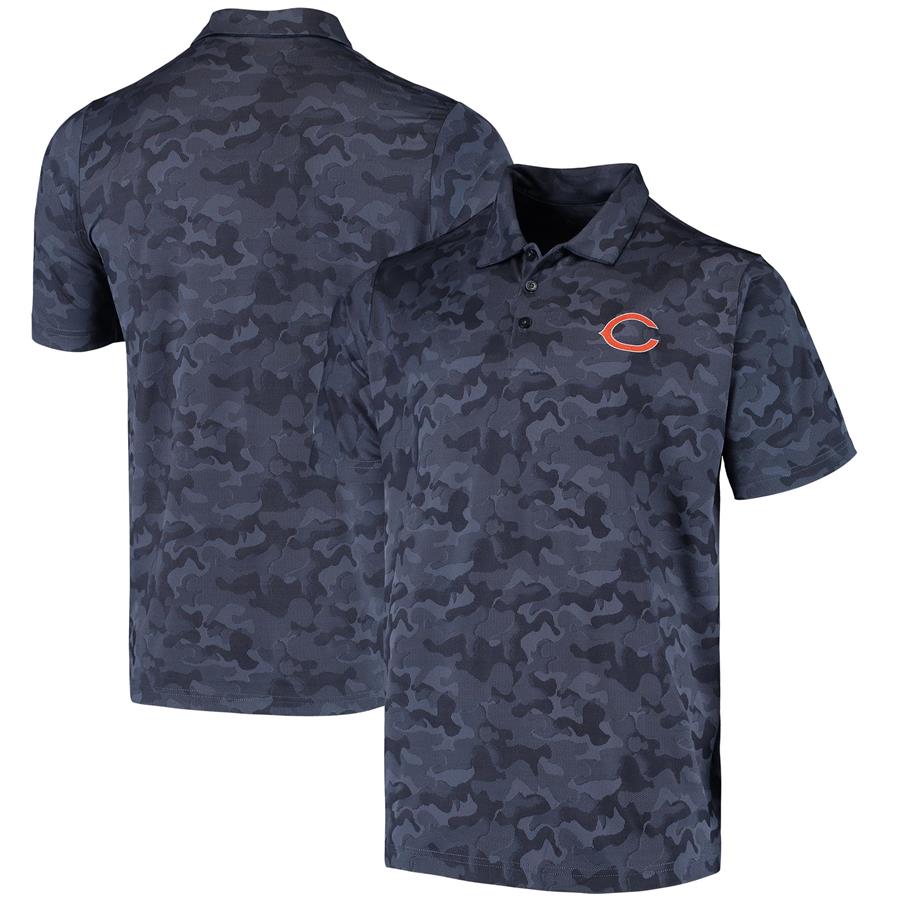 Chicago Bears Antigua Sergeant Polo - Navy