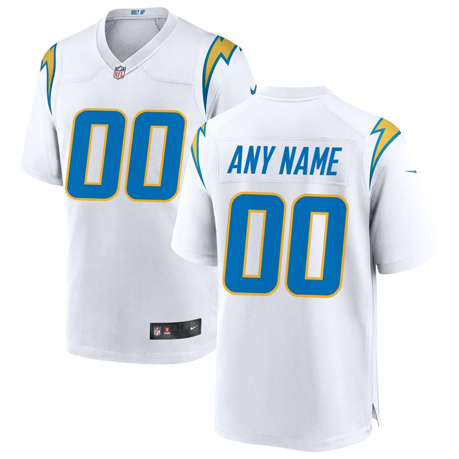 Джерси Los Angeles Chargers Nike Custom Game (белый)
