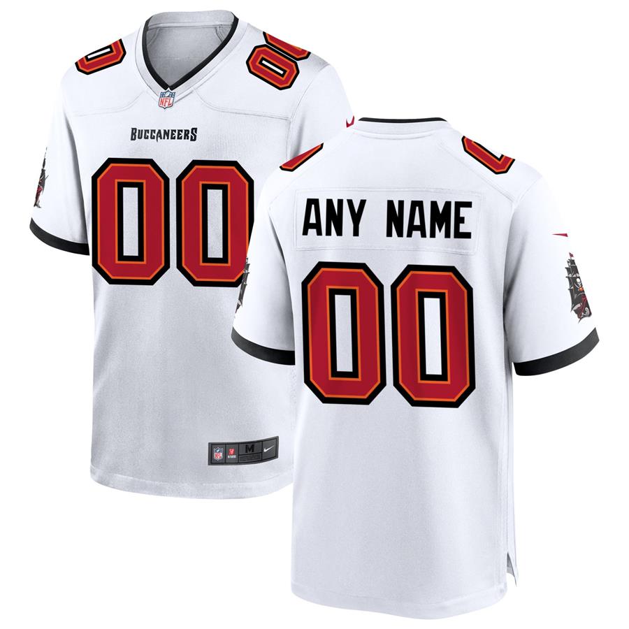 Nike Tampa Bay Buccaneers Custom Game Jersey - White