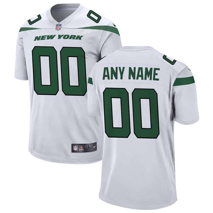 Джерси New York Jets Nike Custom Game (белый)