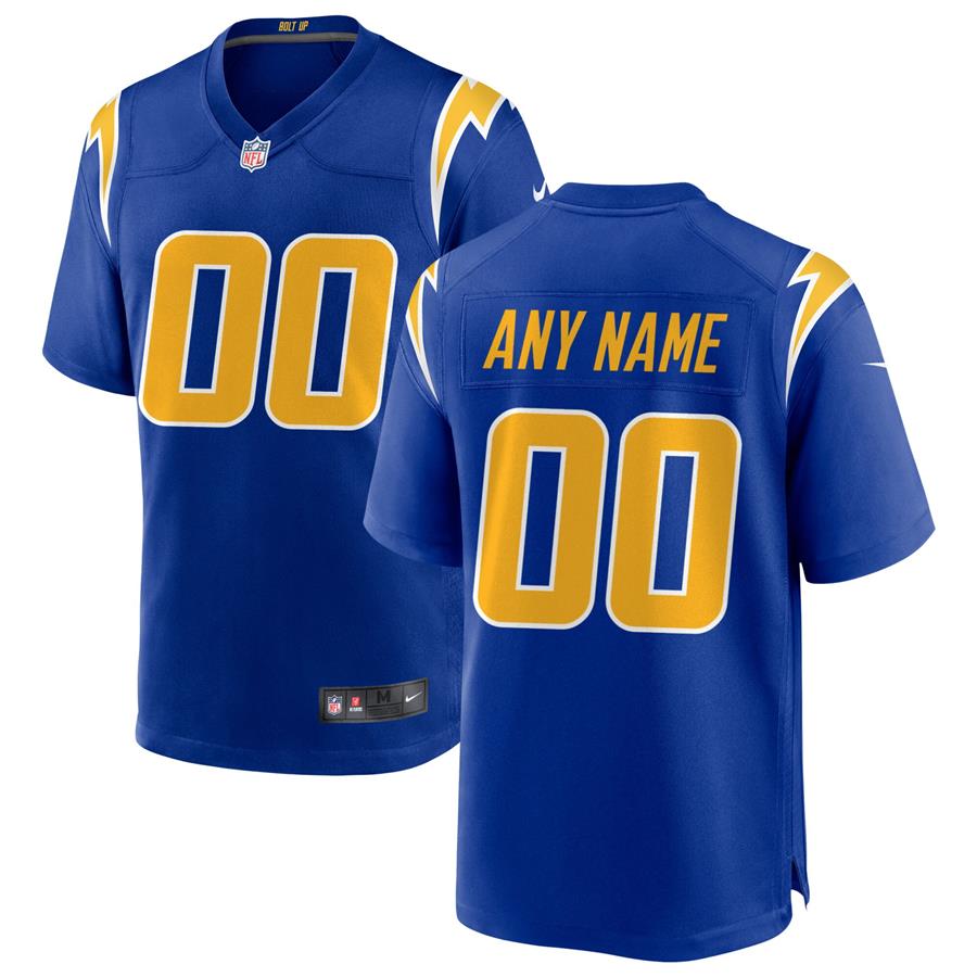 Джерси Los Angeles Chargers Nike Alternate Custom Game (синий)