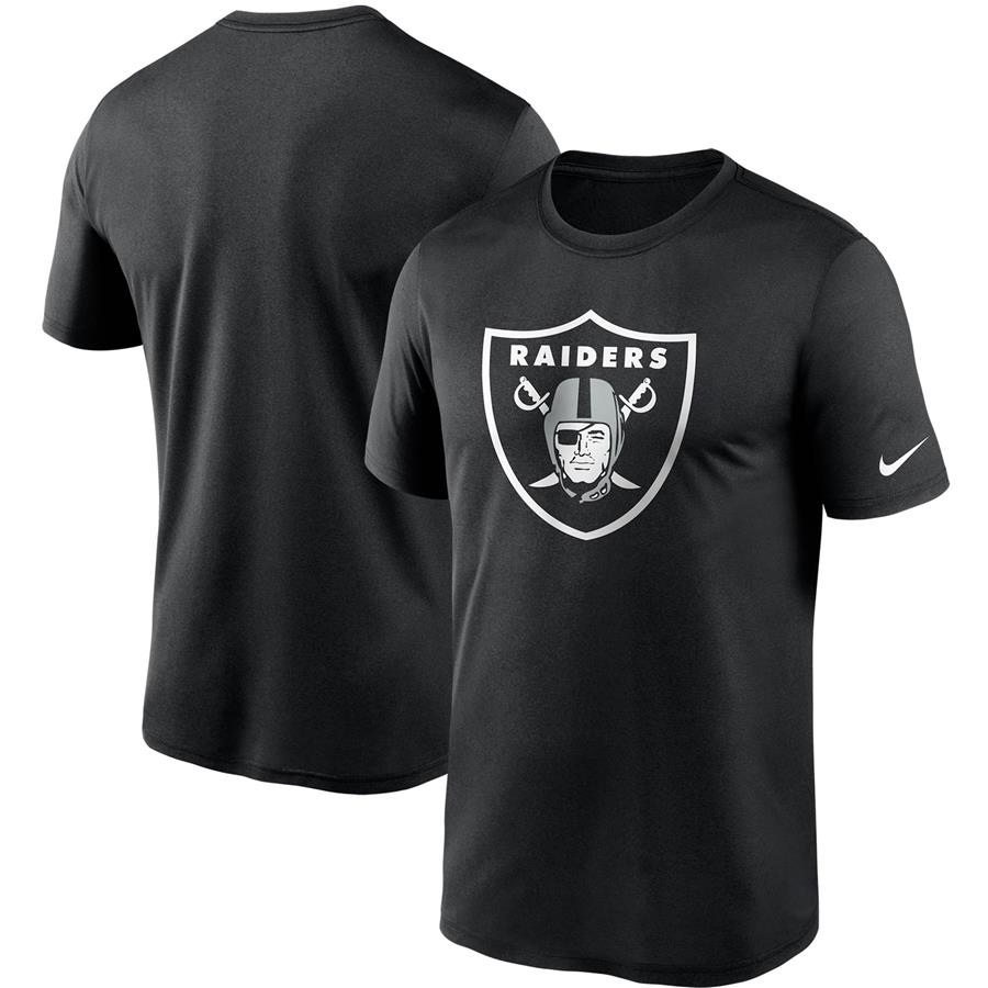 Las Vegas Raiders Nike Logo Essential Legend Performance T-Shirt - Black