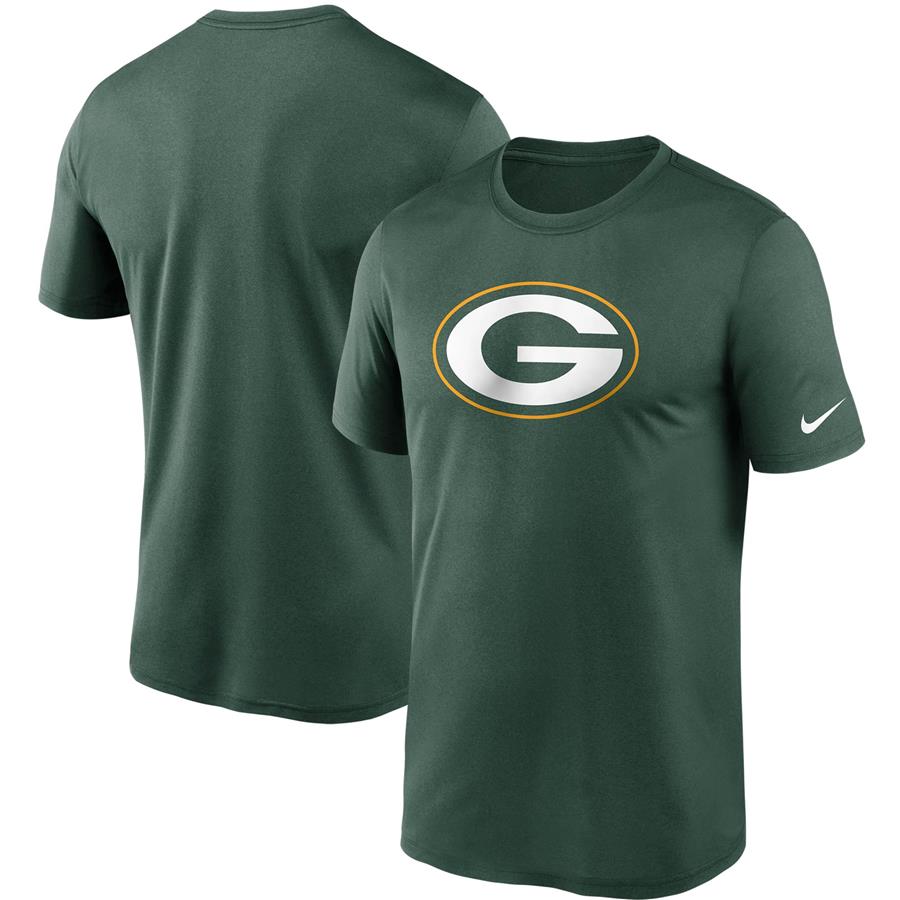 Green Bay Packers Nike Logo Essential Legend Performance T-Shirt - Green