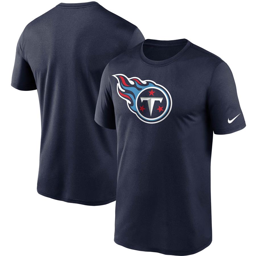 Tennessee Titans Nike Logo Essential Legend Performance T-Shirt - Navy
