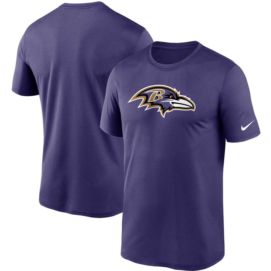 Baltimore Ravens Nike Logo Essential Legend Performance T-Shirt - Purple