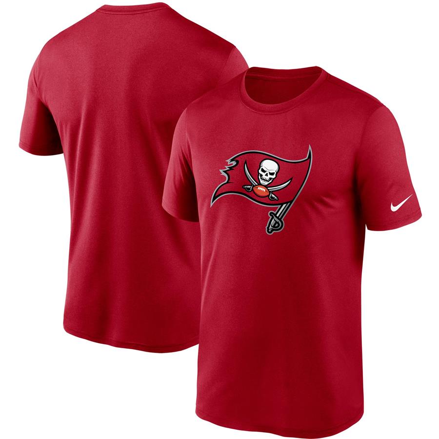 Tampa Bay Buccaneers Nike Logo Essential Legend Performance T-Shirt - Red