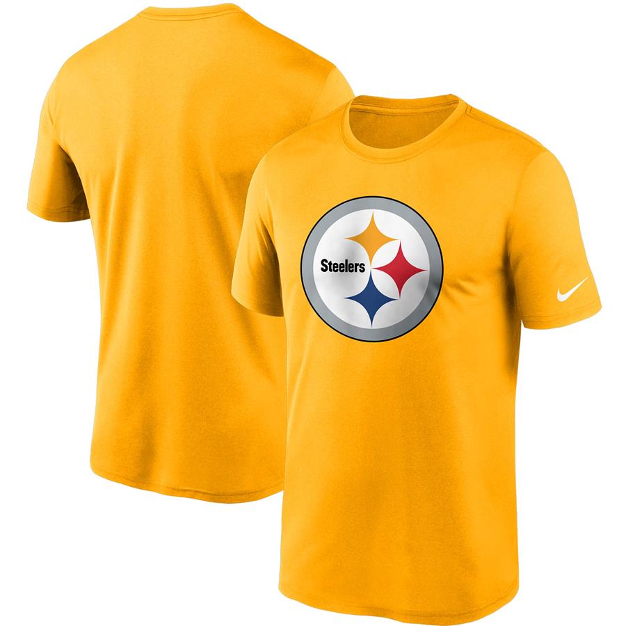 Pittsburgh Steelers Nike Logo Essential Legend Performance T-Shirt - Gold