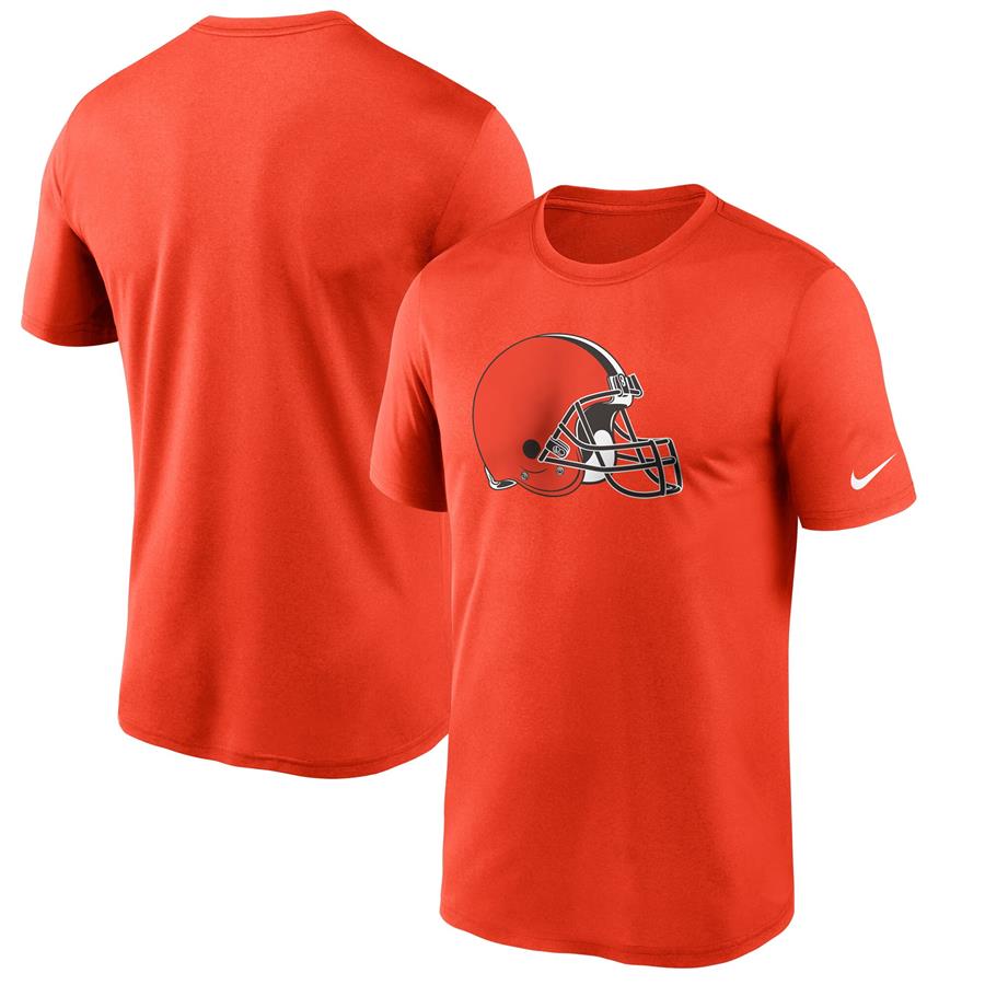 Cleveland Browns Nike Logo Essential Legend Performance T-Shirt - Orange