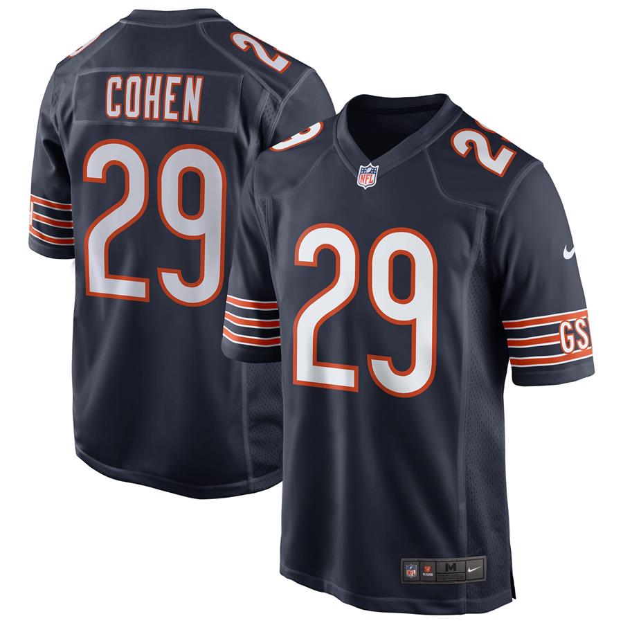 Tarik Cohen Chicago Bears Nike Game Jersey - Navy