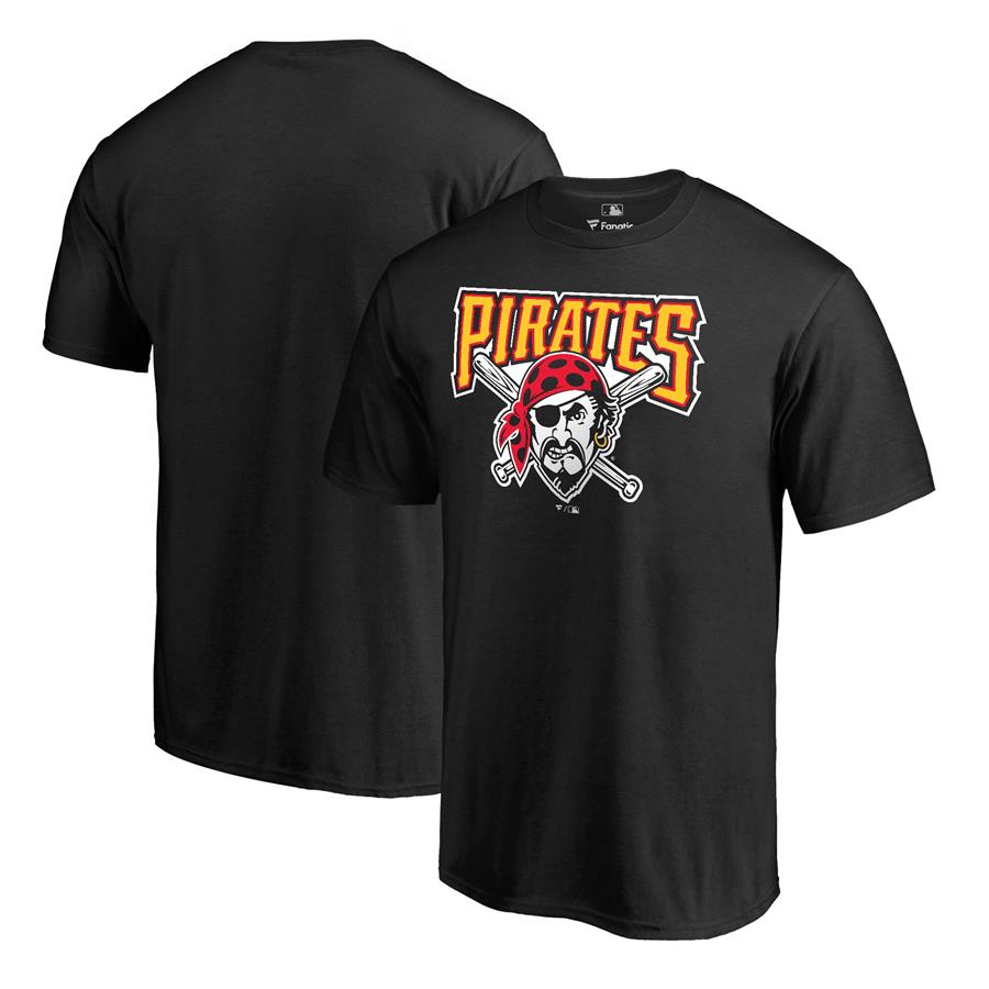 Pittsburgh Pirates Fanatics Branded Huntington T-Shirt - Black
