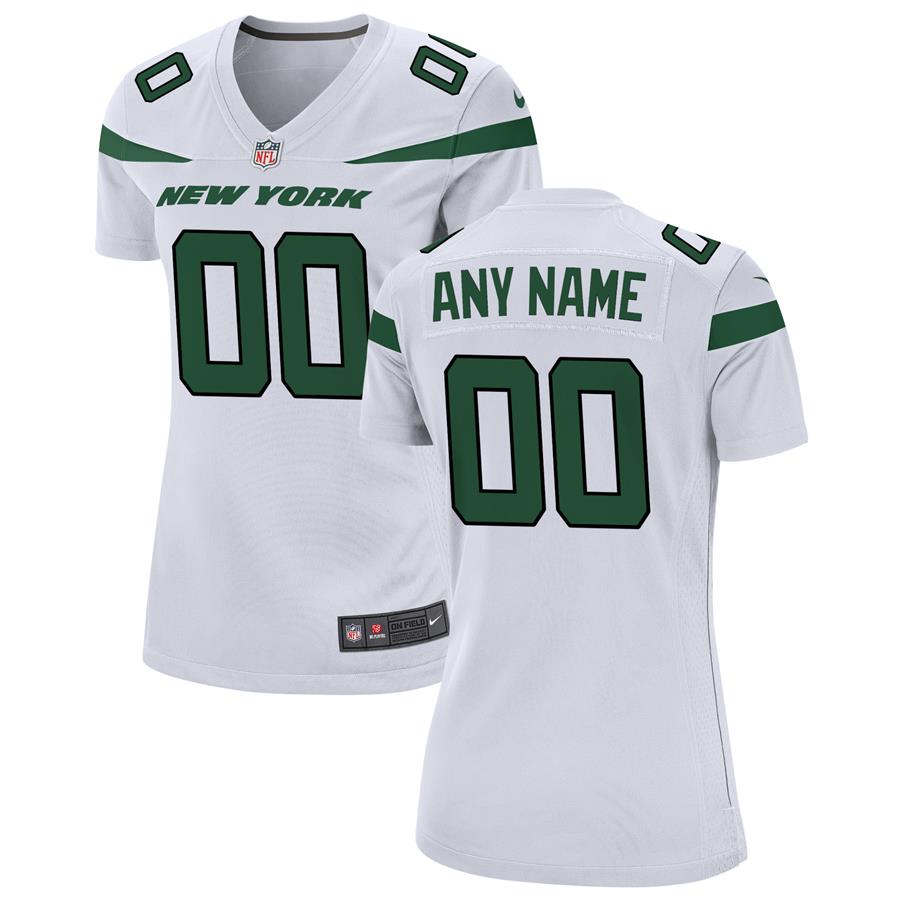 Женское джерси New York Jets Nike Custom Game (белый)