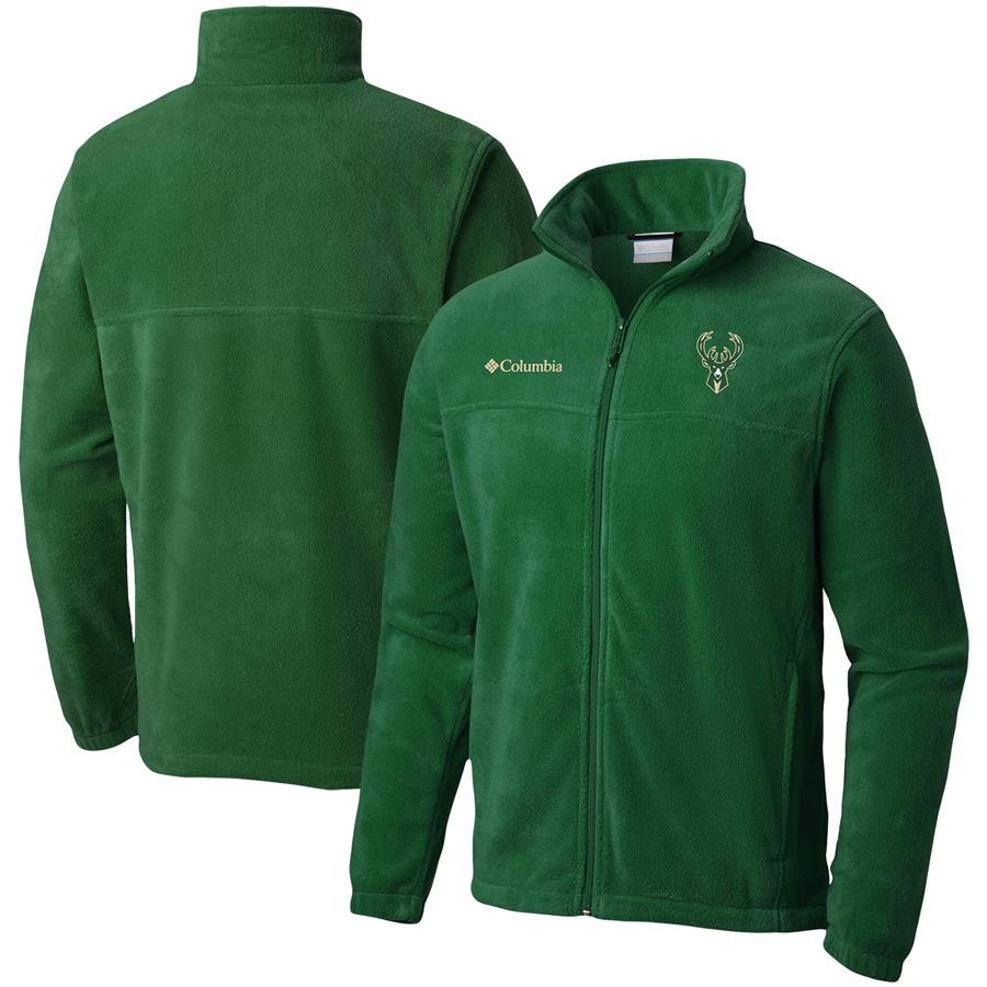 Milwaukee Bucks Columbia Steens Mountain 2.0 Full-Zip Jacket - Green