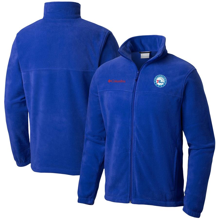 Philadelphia 76ers Columbia Steens Mountain 2.0 Full-Zip Jacket - Royal