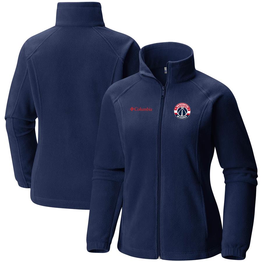 Washington Wizards Columbia Women's Benton Springs Full-Zip Jacket - Navy