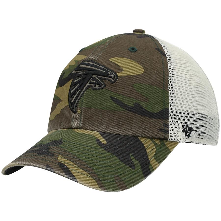 Atlanta Falcons '47 Branson Trucker Clean Up Hat - Camo
