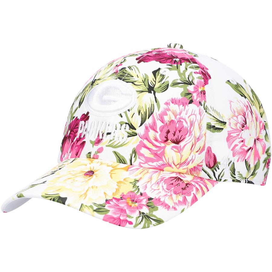 Green Bay Packers '47 Women's Rosalynn Clean Up Adjustable Hat - White