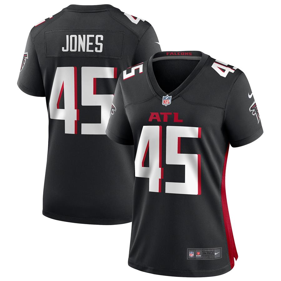 Deion Jones Atlanta Falcons Nike Women's Game Jersey - Black