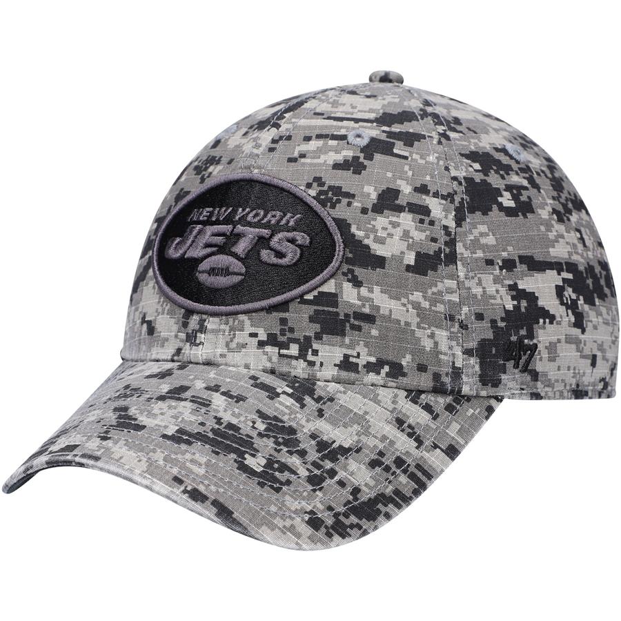 New York Jets '47 Phalanx Clean Up Adjustable Hat - Digital Camo