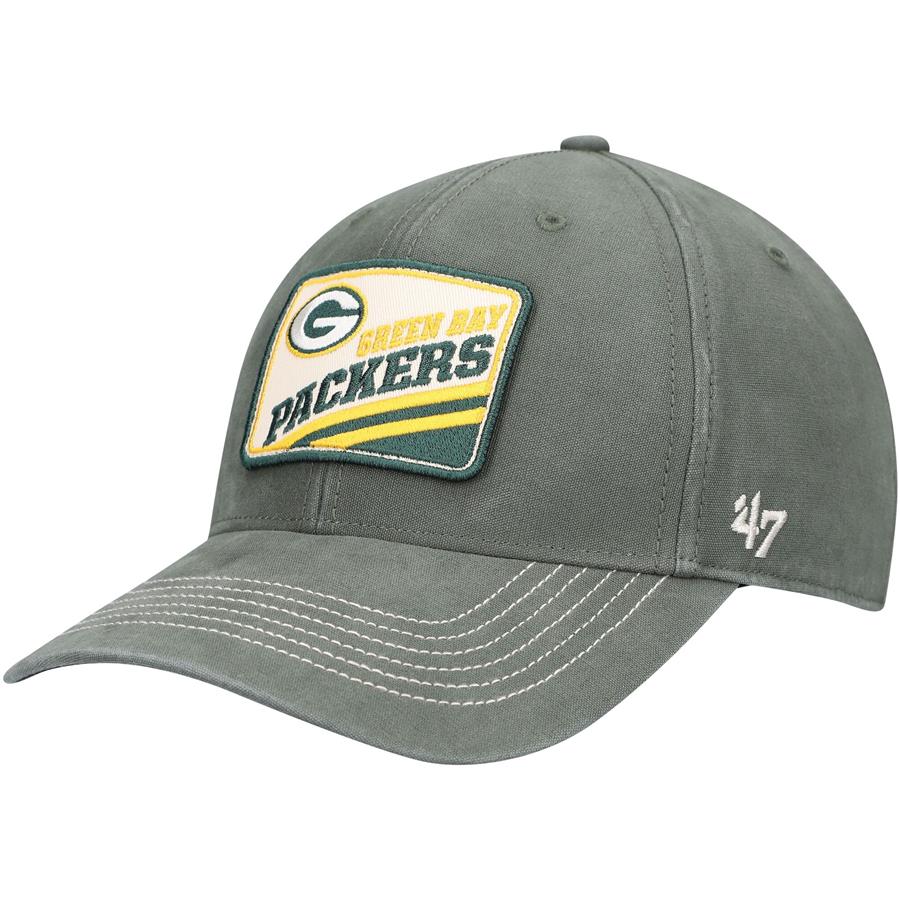 Green Bay Packers '47 Upland MVP Logo Adjustable Hat - Green