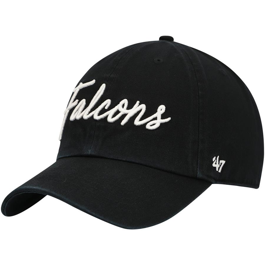 Atlanta Falcons '47 Women's Vocal Clean Up Adjustable Hat - Black