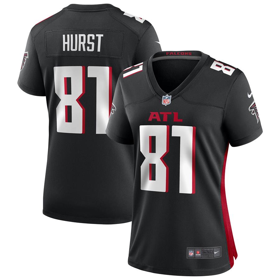 Hayden Hurst Atlanta Falcons Nike Women's Game Jersey - Black