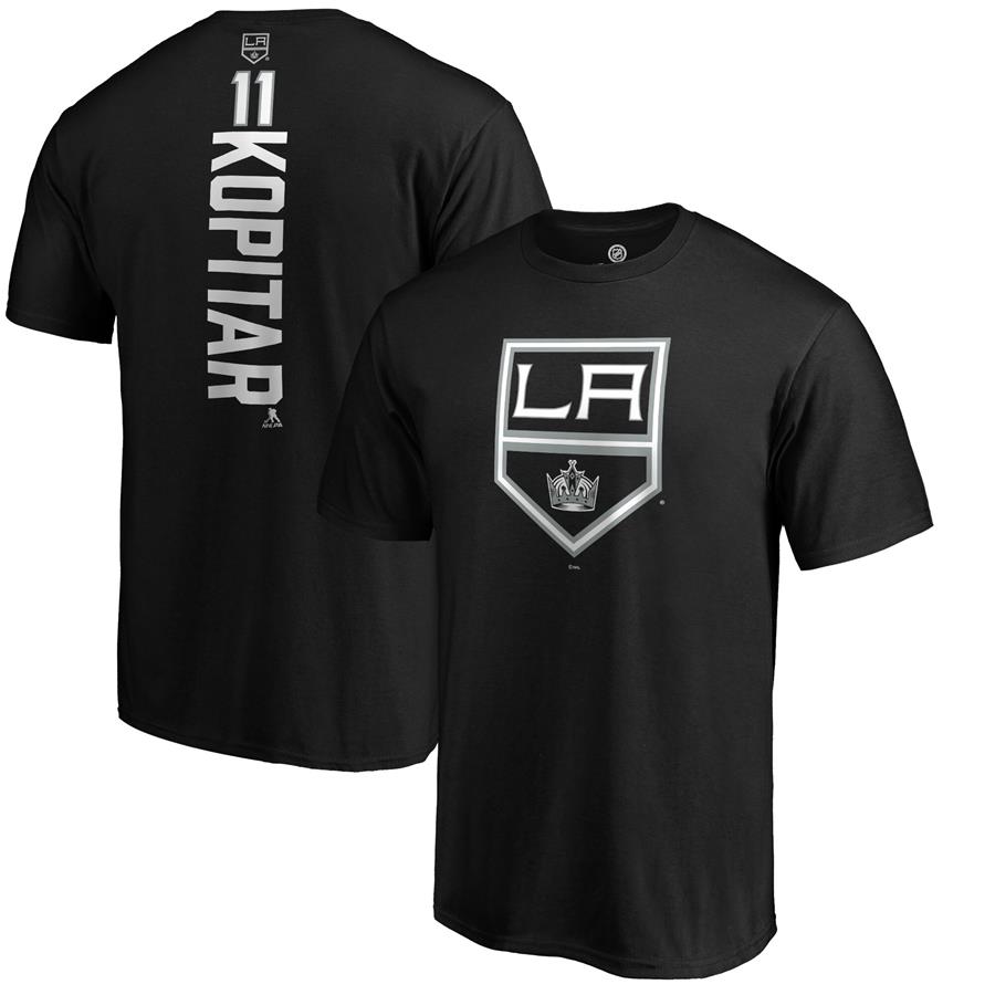 Anze Kopitar Los Angeles Kings Fanatics Branded Playmaker T-Shirt - Black