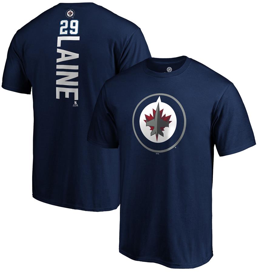Patrik Laine Winnipeg Jets Fanatics Branded Playmaker T-Shirt - Navy
