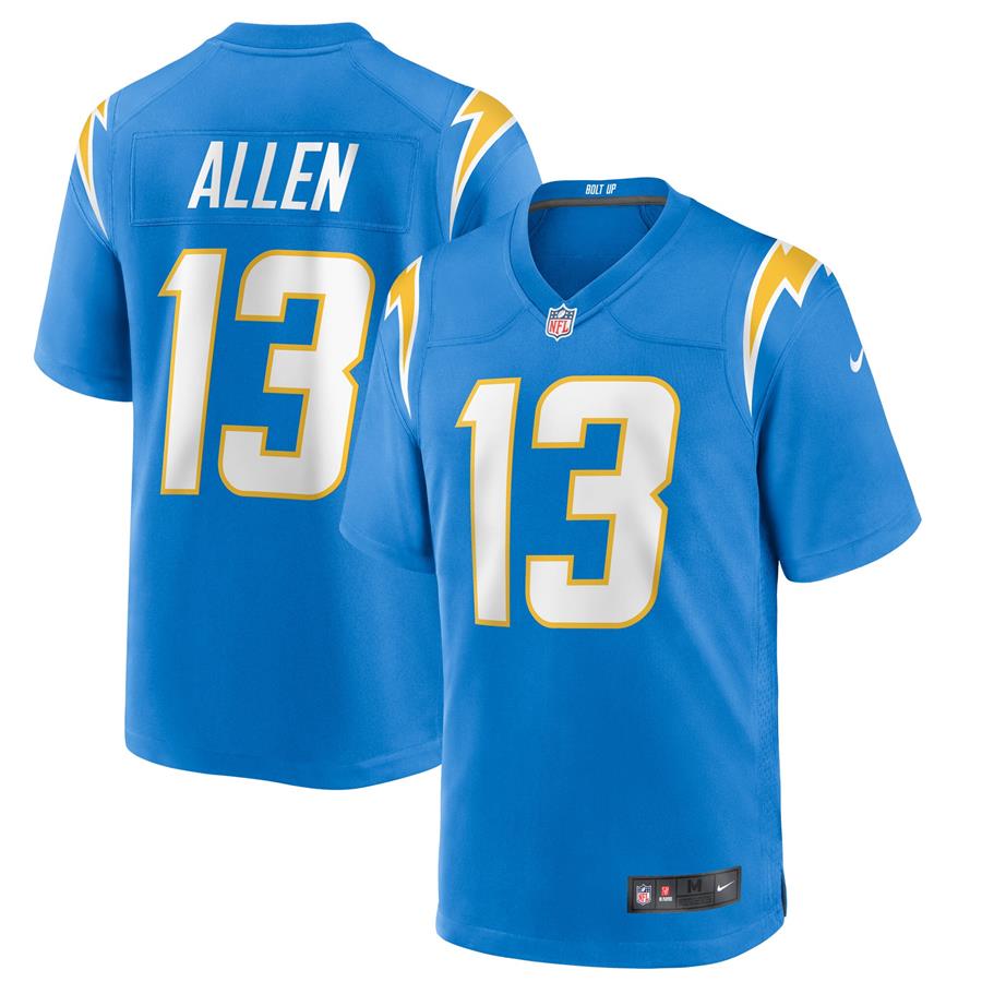 Джерси Keenan Allen Los Angeles Chargers Nike Game Player (голубой)